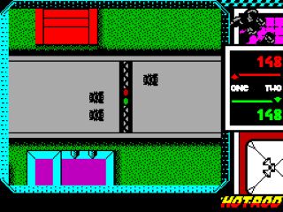 Hot Rod screenshot 2 for ZX Spectrum